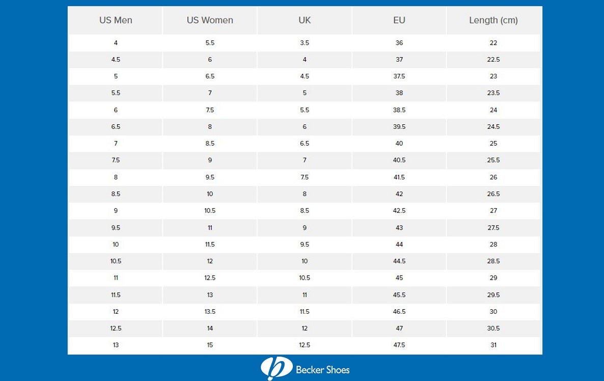 Size Chart Image