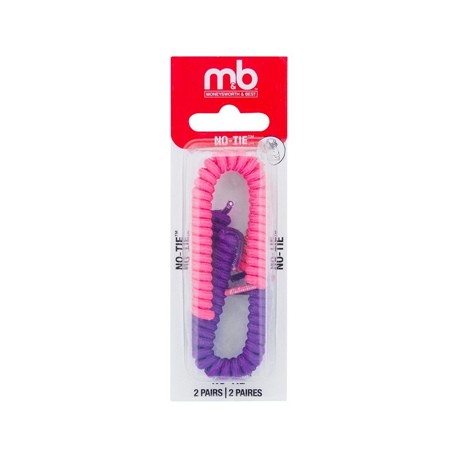 Moneysworth & Best Bungee Laces - 2 Pack