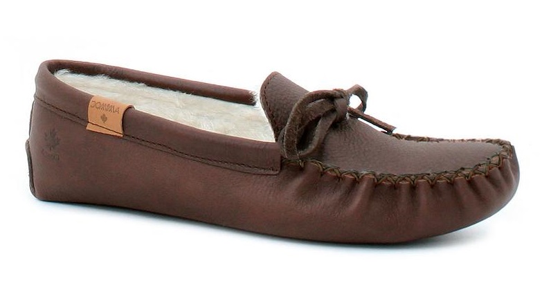 AMIMOC Men's Lenno Grizzly Moccasin