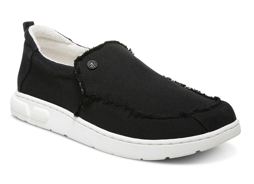 Vionic Men's Seaview Slip-on Canvas Eco-conscious Sneaker