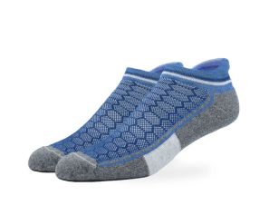 SixSox Unisex Ionic+™ Silver Ankle Sock