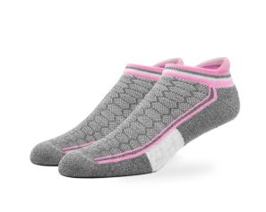 SixSox Unisex Ionic+™ Silver Ankle Sock