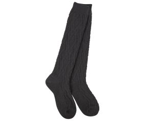 World's Softest Ladies Cable Knee-High Socks