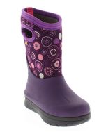 Preschooler's BOGS Neo-Classic Bullseye Winter Boot in Purple