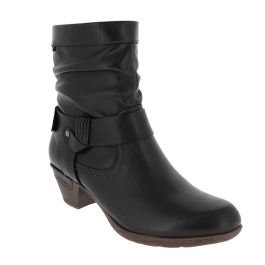 PIKOLINOS Rotterdam Mid Ankle Boot in Black