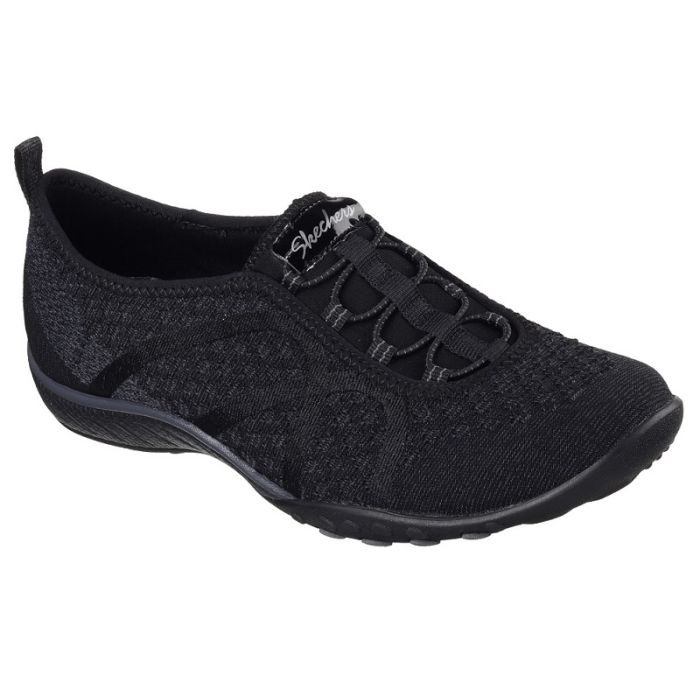 skechers black relaxed fit