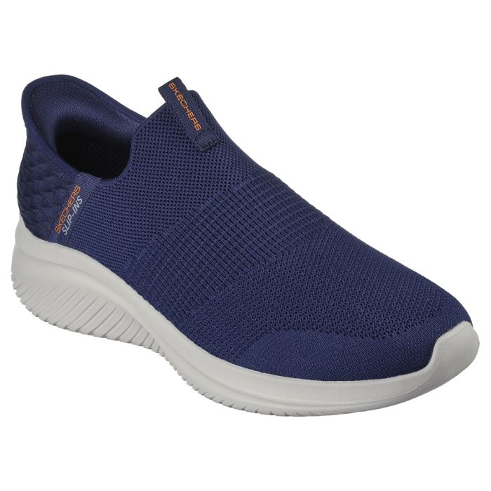 Buy Skechers Men Navy Blue Solid Regular Air Cooled Memory Foam Ultra Flex  2.0 Sneakers - Casual Shoes for Men 14375346 | Myntra
