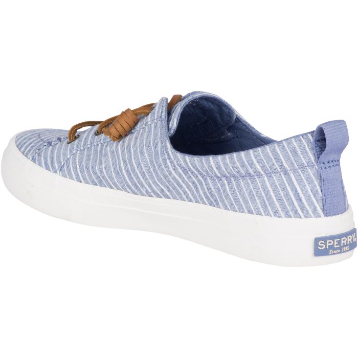 SPERRY Crest Vibe Chambray in Stripe Blue