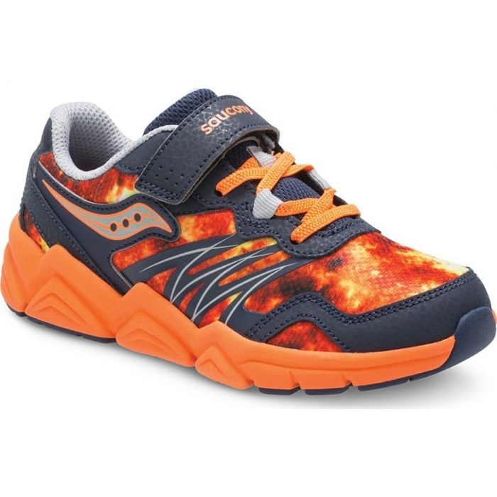 orange saucony sneakers