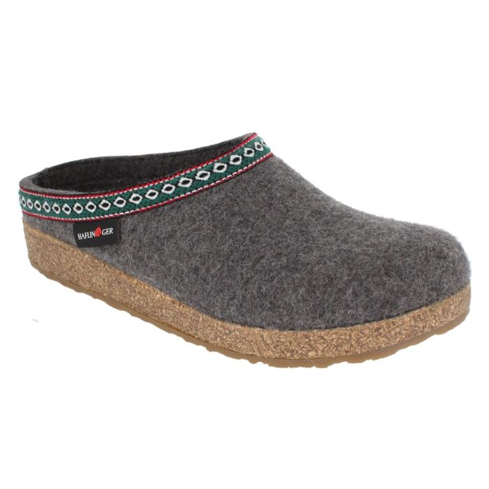 HAFLINGER Classic Grizzly Clog Slipper 