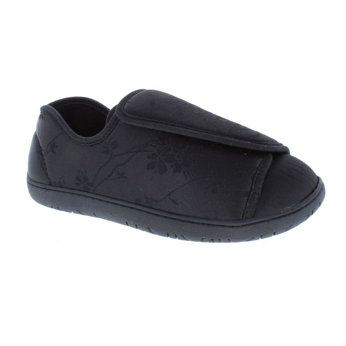Luis – men's medical slippers – black color – ApoZona-saigonsouth.com.vn