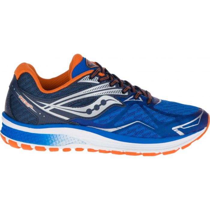 Running Shoes in Blue Orange