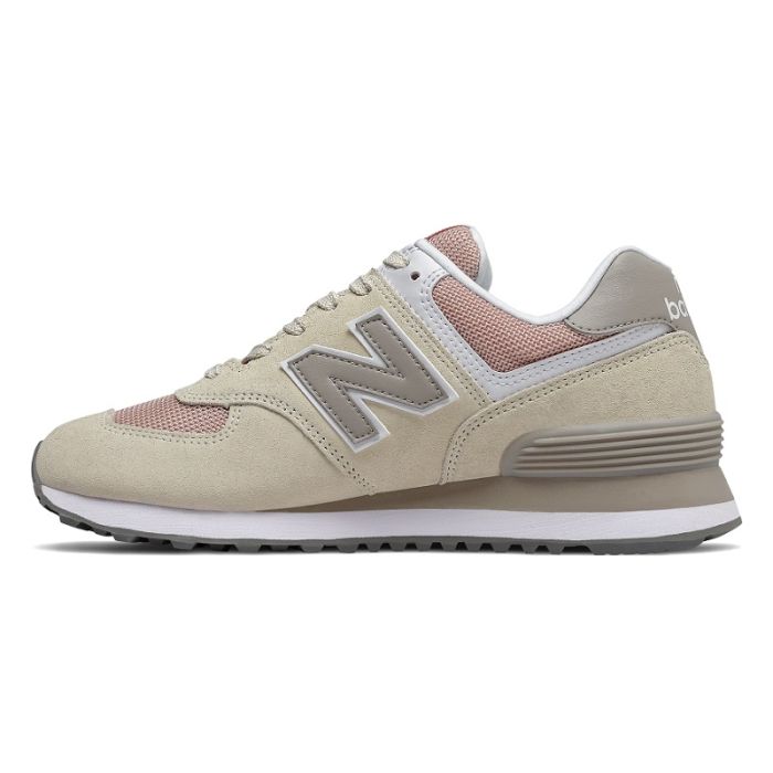 new balance womens 574 suede pink