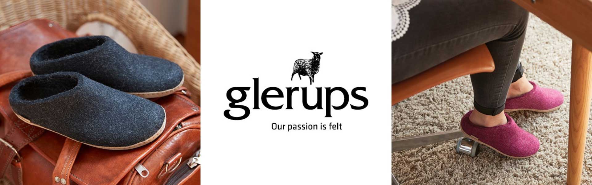 Glerups Wool Slippers, Shoes & Boots