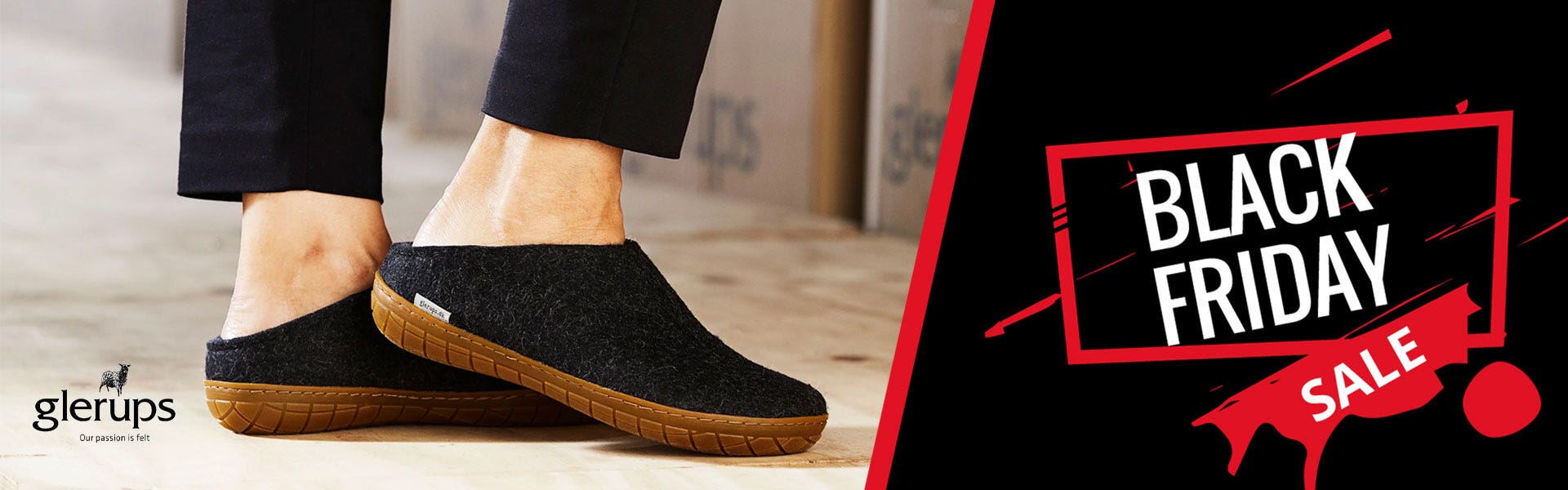 Glerups Black Friday Sale 2023 on Wool Slippers